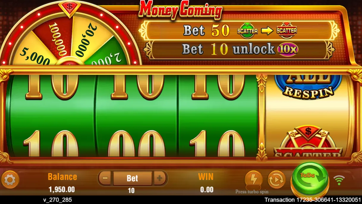 Money Coming demo
