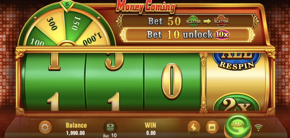 Money Coming Slot